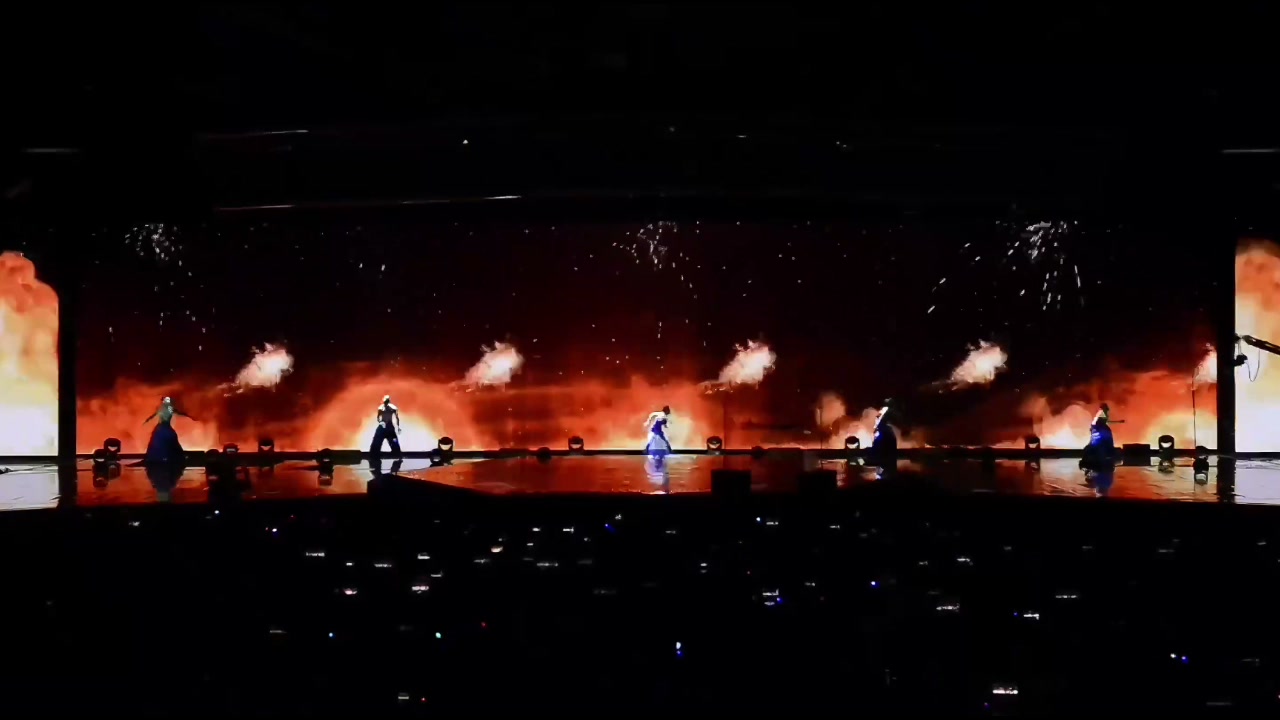 Dancers of Flame and Shadow — Fire in Motion